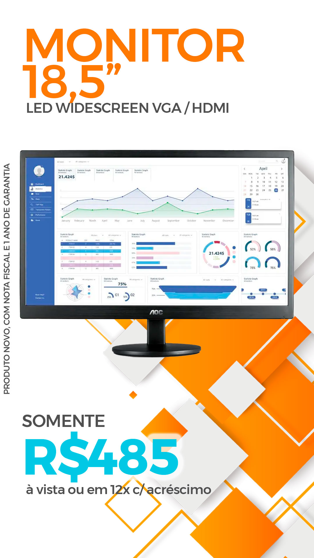 MONITOR-18.5-AOC-LED